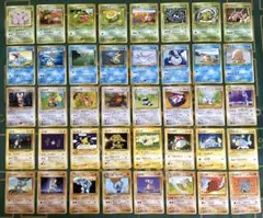ポケモンカード 旧裏面 まとめ売り 40枚セットのサムネイル
