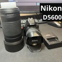 ひ*り様 【美品】 Nikon D5600 Wズームキット＋レンズフード ＋ α