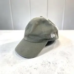 ニューエラ キャップ カーキ ロゴ刺繍 6パネル