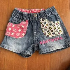 BABYDOLL デニムショートパンツ 100cm