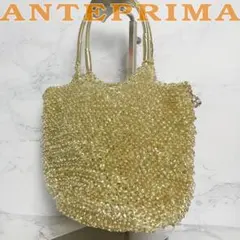B052【人気】ANTEPRIMA★チャーム付き ワイヤーハンドバッグ