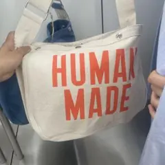 HUMAN MADE ヒューマンメイド リバーシブル メールバッグ イエロー
