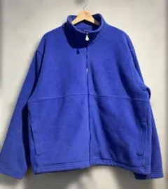 90s-00s LANDS'END フリースジャケット　ランズエンド　パープル