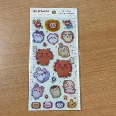 【沖縄限定】ちいかわ シーサーのおみやげやさん クリアぷっくりシール 新品