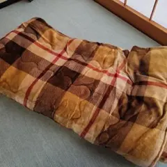 NITORI こたつ掛け布団 チェック　190x190cm