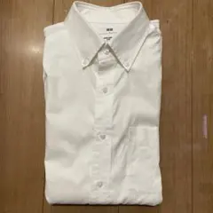 ユニクロ　ワイシャツ　スーパーノンアイロンシャツ　長袖シャツ