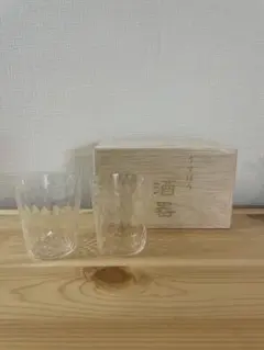 かげやんさま専用　松徳硝子　うすはり　酒器　ペアグラス