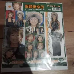 浜崎あゆみ ステッカー（使用済み） シール帳 TA 濱崎歩 シール - メルカリ