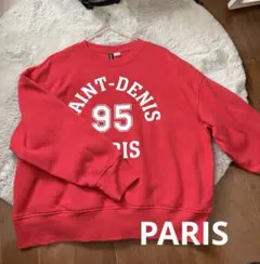 Ｈ&M トレーナー Mサイズ レッド