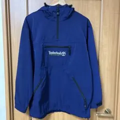 90 00s Timberland アノラックパーカー ネイビー XS
