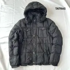 極美品 タトラス GLADIOLO ダウンジャケット スタンドカラー グレー S 