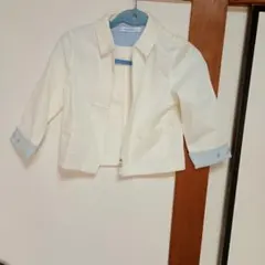 familiar アイボリー ジャケット 130cm