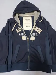 アバクロ パーカー M ネイビー USA古着
