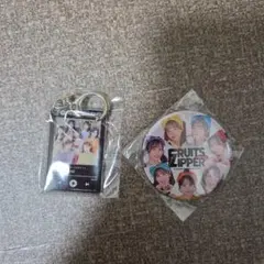 フルーツジッパー 缶バッチ アクキー