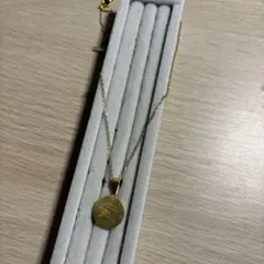 コインモチーフ ネックレス ゴールドカラー