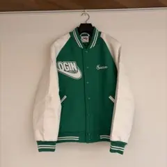 NIGO Nike NRG Varsity Jacket Green Lサイズ - メルカリ