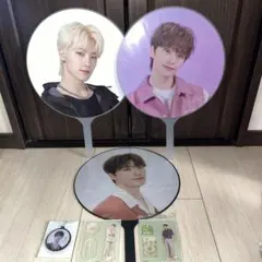 SEVENTEEN セブチ ディノ うちわ　アクスタ　ラバーチャーム　セット