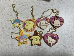 サンリオキャラクター ストラップ 7個セット