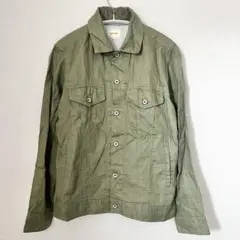 BEAMS ビームス　ジャケット　ミリタリージャケット　カーキ　薄手　Sのサムネイル