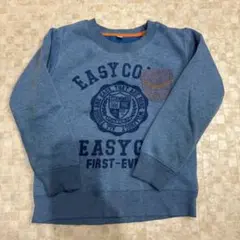 EASY CO. トレーナー 120サイズ ブルー