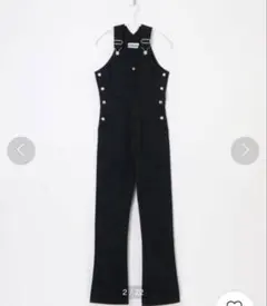 HOLIDAY SLIM FLARE DENIM OVER-ALL