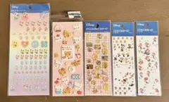 ディズニー ぬいぐるみ シール セット