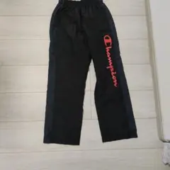 Champion ロングパンツ ブラック 140