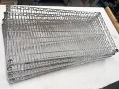 エレクター　定価96,000円相当　ステンレス棚4枚セットのサムネイル