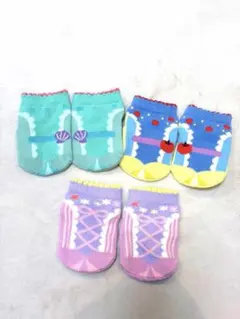 ベビーソックス ディズニープリンセス