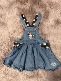 BABY DOLL★ミニィーデニムジャンパースカート★サロペット110