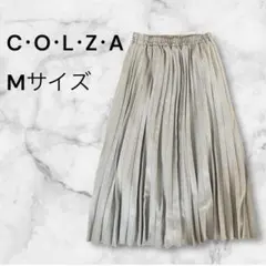 【C・O・L・Z・A】レディース ベロア ロング プリーツスカート