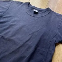 チャンピオン リバースウィーブ　無地　tシャツ フェードネイビー　ヘビーオンス