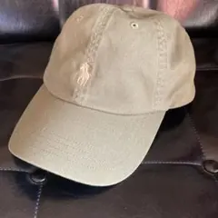 POLO ベースボールキャップ オリーブ色
