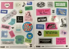 NOT CUTE ANYMORE ステッカーセット