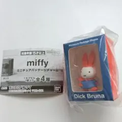 ミニチュアパッケージチャーム　ミッフィー　雪の日のミッフィー
