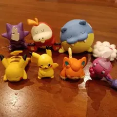 ポケモン ガチャガチャ ミニフィギュア 8体セット