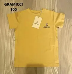 【新品】グラミチ　キッズ　Tシャツ　100 マスタードイエローのサムネイル
