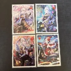 MTG 放浪皇キャンペーン プロテクター 藤ちょこ 4種コンプ 開封済み