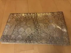 【金糸】フォーマル袋帯　ゴールド系　古典柄