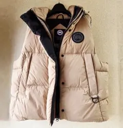 カナダグース 2622WB ブラックレーベル MM ベスト ベージュ