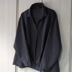 asknowas✦長袖プルオーバーシャツブラウスのサムネイル