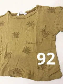 H&M ベビー　Tシャツ　92 太陽のサムネイル