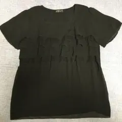 半袖 トップス ブラック L ★夏物大幅お値下げ中★