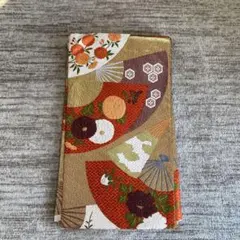 伝統的な扇子模様 袋帯