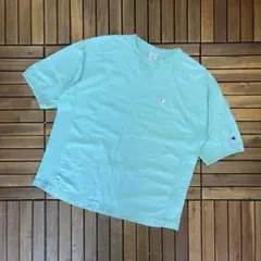 Champion リバースウィーブ クルーネック 半袖 Tシャツ Vガゼット