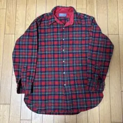 Pendleton ウールチェックシャツ M 70'sのサムネイル