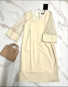 AMULETT KRONE チュニックドレス L アイボリーワンピース