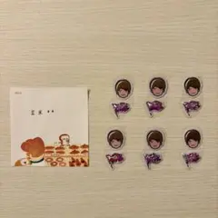 【 高橋恭平 】 ぷっくりシール ( 切り抜き ) 6点