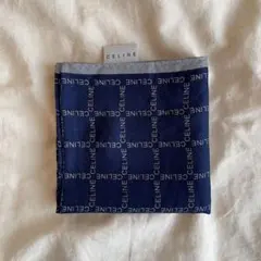 【CELINE】ヴィンテージハンカチ　ロゴプリント