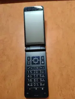 【美品】DIGNO KY-42Cブラック 折りたたみ式